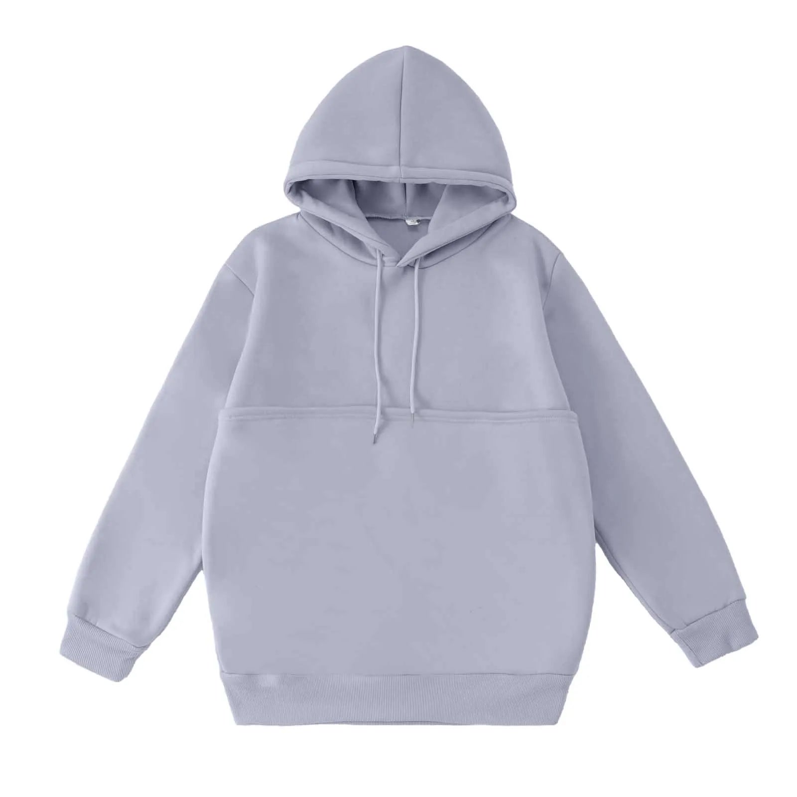 Light gray cat carrier kangaroo pocket sweatshirt perfect for pet lovers and cozy wear