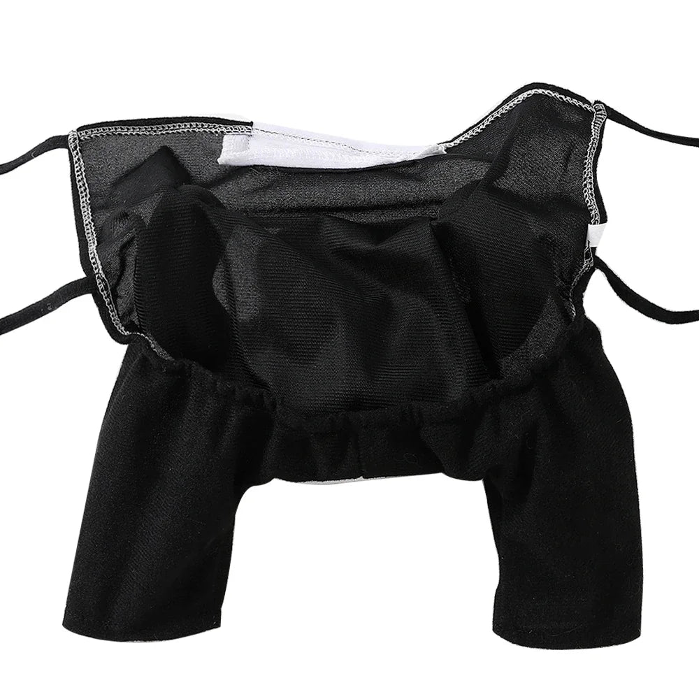 Cat cosplay costume bible cross with adjustable straps for playful pet outfits
