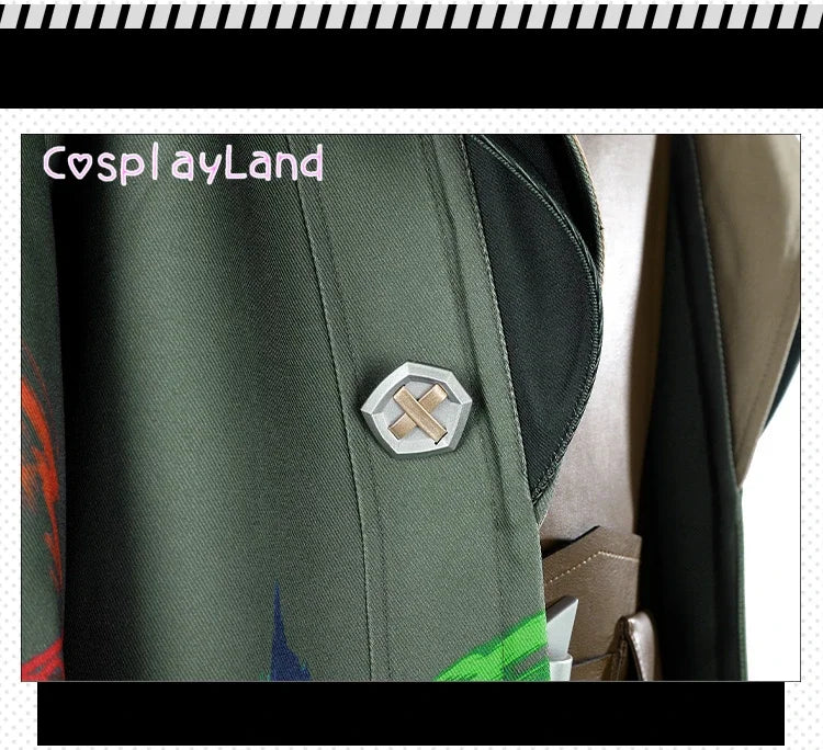 Arcane Ekko cosplay costume featuring detailed jacket with embellishments for dedicated fans