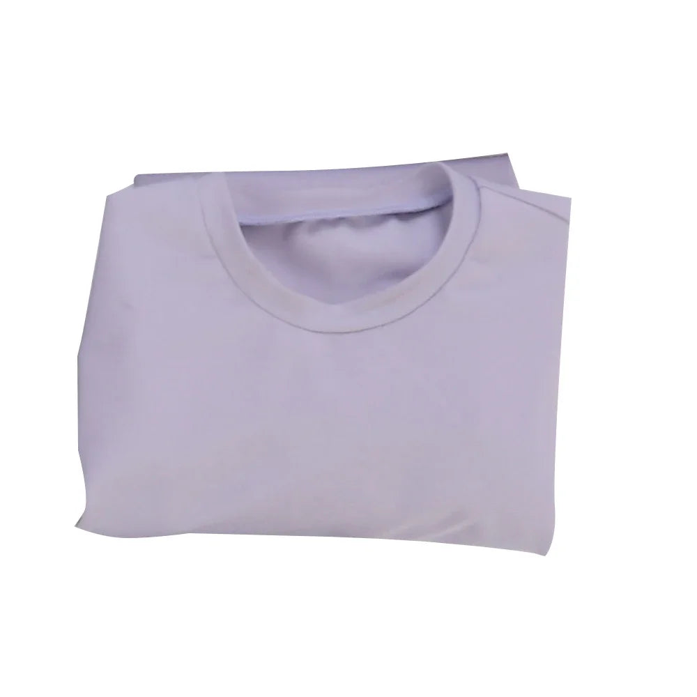 Folded white shirt for RPD Leon S. Kennedy Halloween outfit with soft fabric for comfort