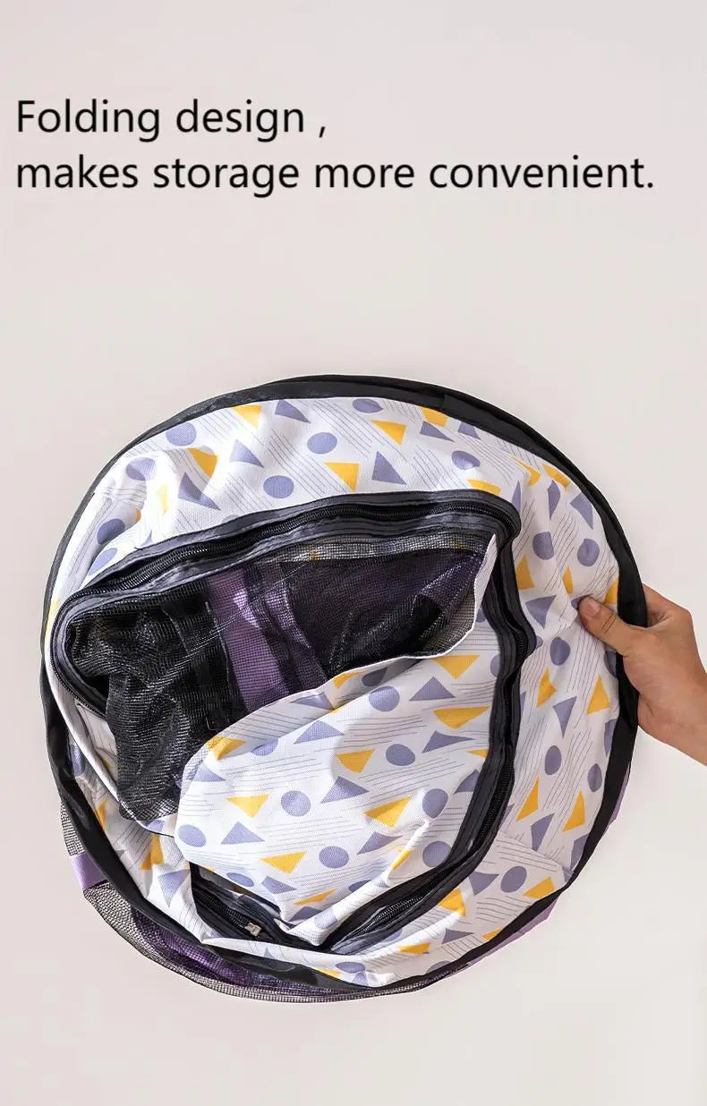 CozyCircle Pet Nest with a folding design for convenient storage and comfort for pets