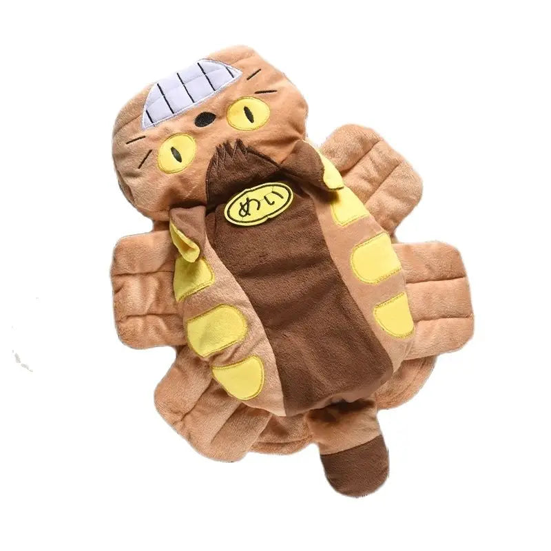 Cute pet clothes for small dogs featuring a playful crab design with soft texture and colorful accents