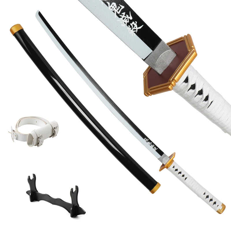 Demon Slayer katana replica with detailed blade and hilt for collectors and fans of the anime
