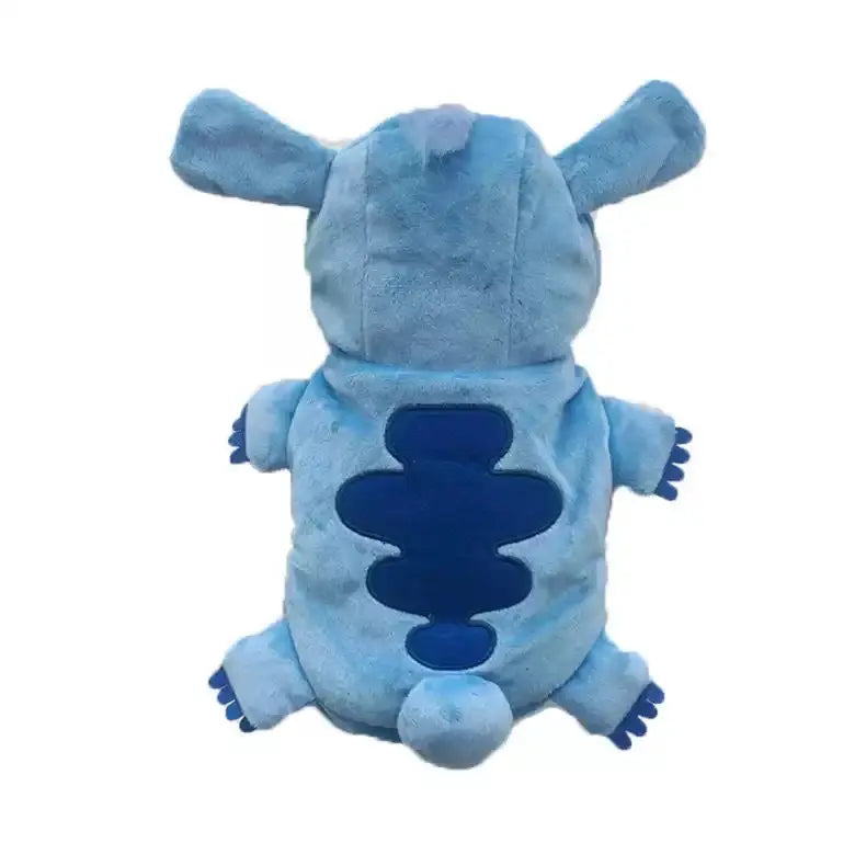 Blue plush stuffed animal from Zoomies & Co with soft fabric and cute design