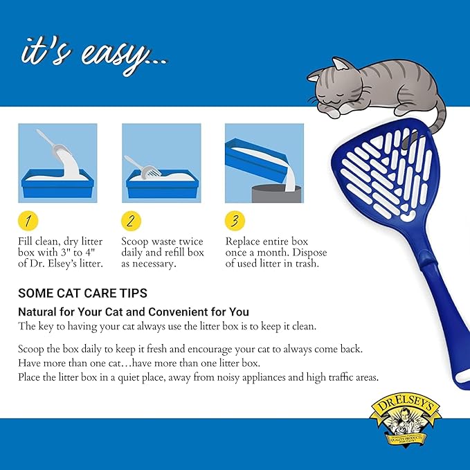 Dr Elsey's Easy Cat Litter Care Guide with Low Dust Odor Control Cat Litter Tips