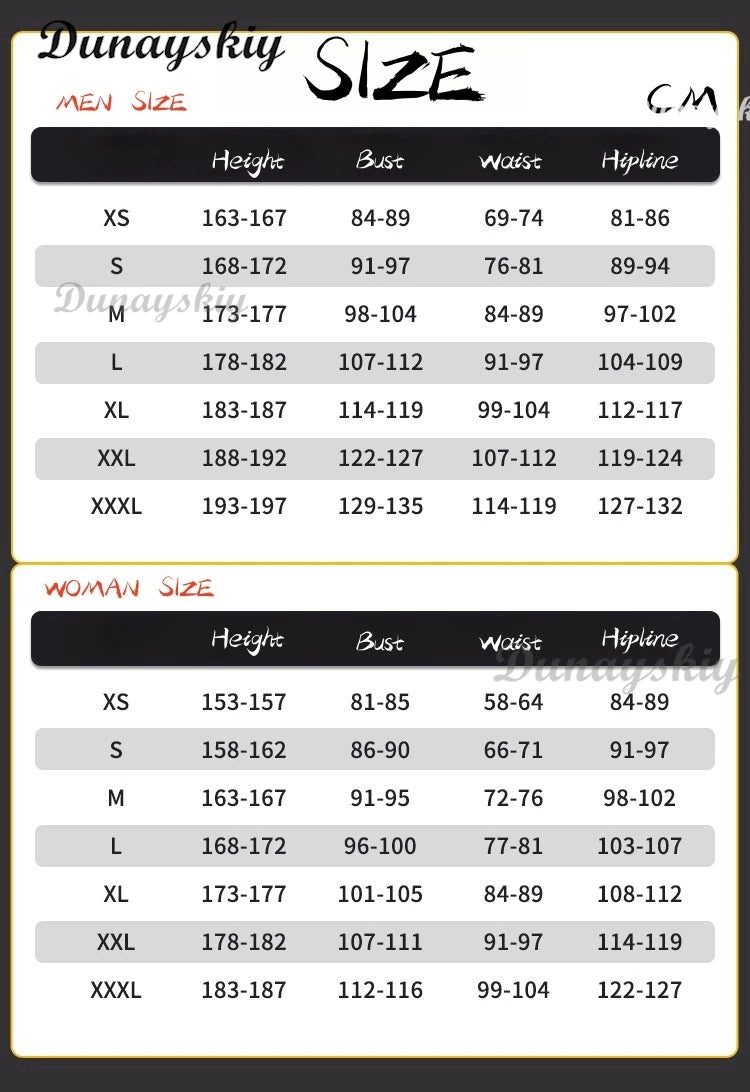 Elden Ring Malenia dress full set size chart for women, featuring various sizes and measurements