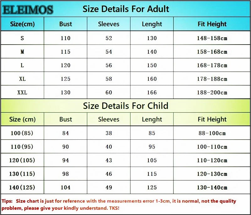 Halloween monster onesie adults size chart for comfortable fit and sizing guidance