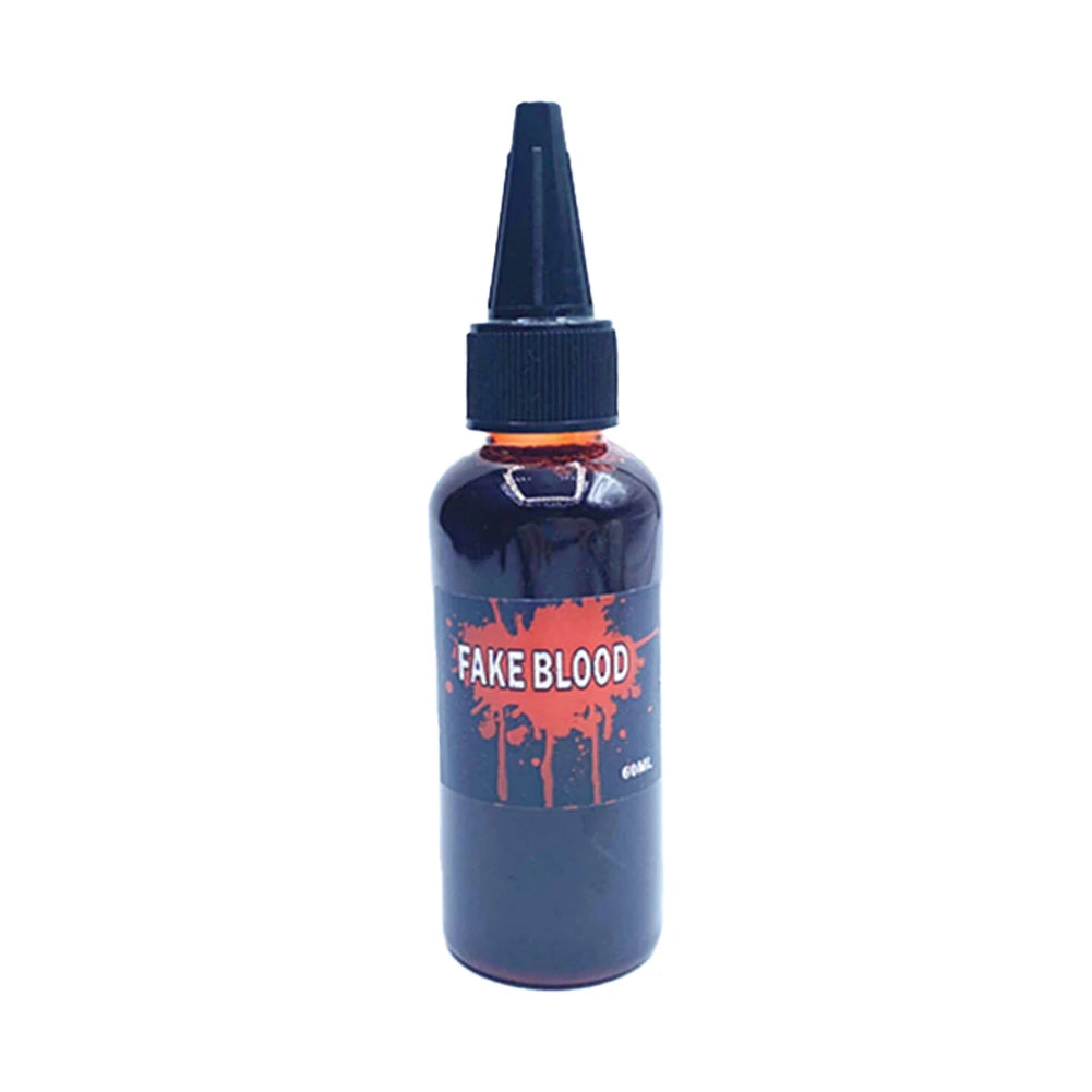 Zoomies & Co fake blood for pets Halloween cosplay in a 4 oz squeeze bottle for spooky themes