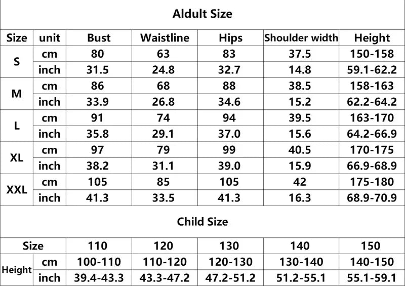 Halloween Kochou Shinobu wig and haori set for cosplay with size chart for adults and children