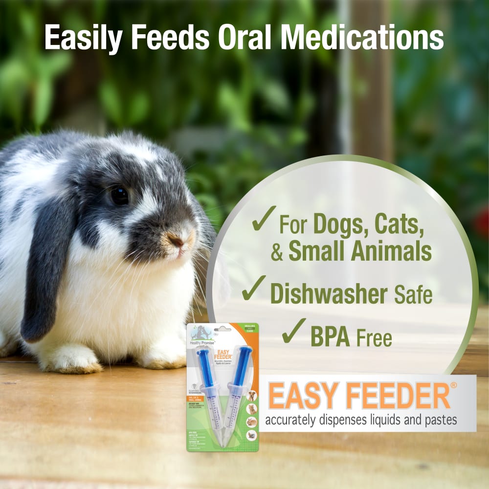 Zoomies & Co Easy Feeder for Pets, Dispenses Oral Medications for Dogs, Cats, and Small Animals