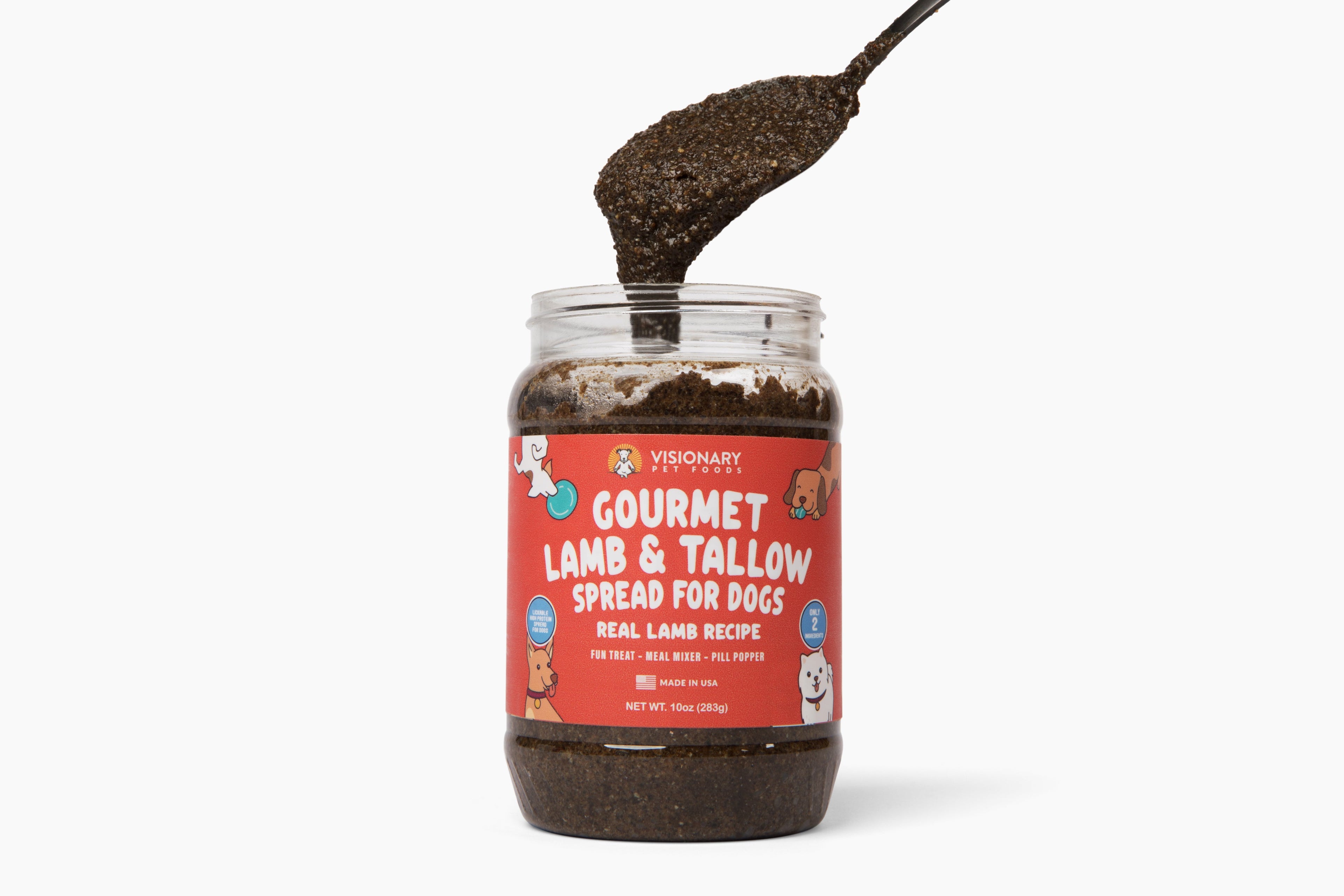Lamb and Beef Tallow Meat Spread | NEW 12oz Jar