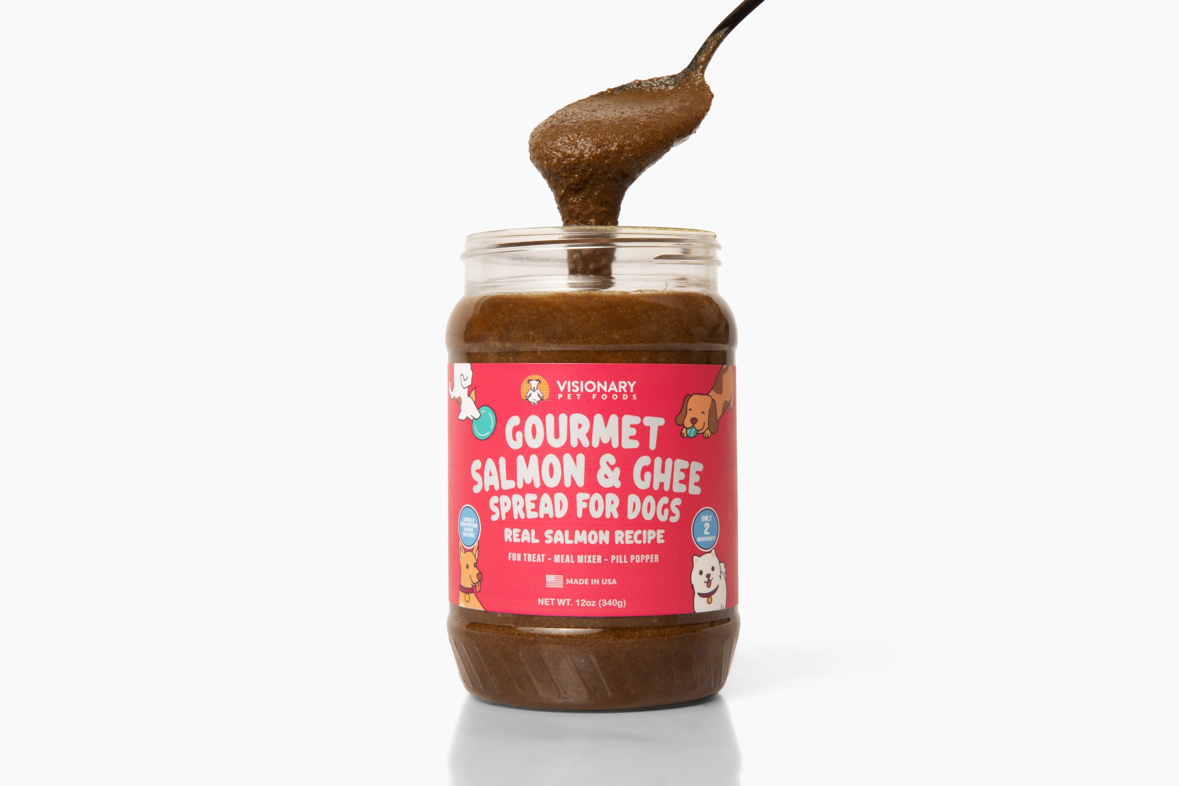Salmon and Ghee Meat Spread | NEW 12oz Jar
