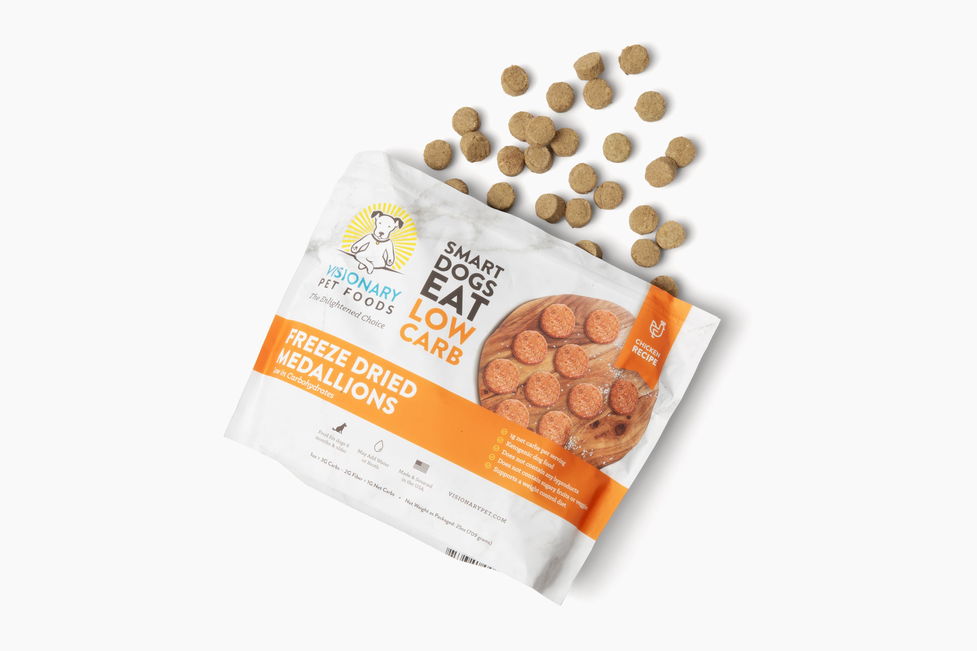 Freeze Dried Food|  - Chicken Recipe | 25oz Bag