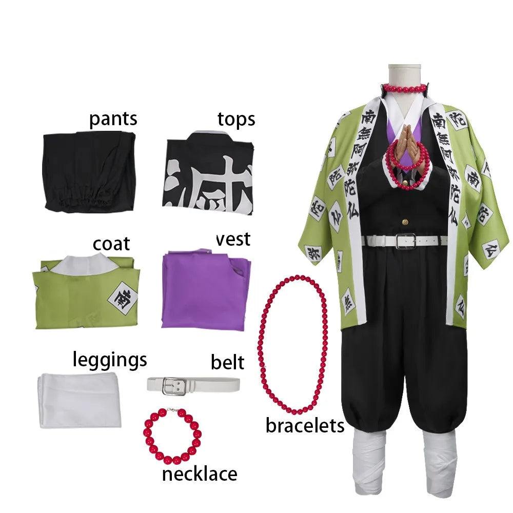 Himejima Gyomei cosplay costume featuring detailed clothing pieces and accessories for fans