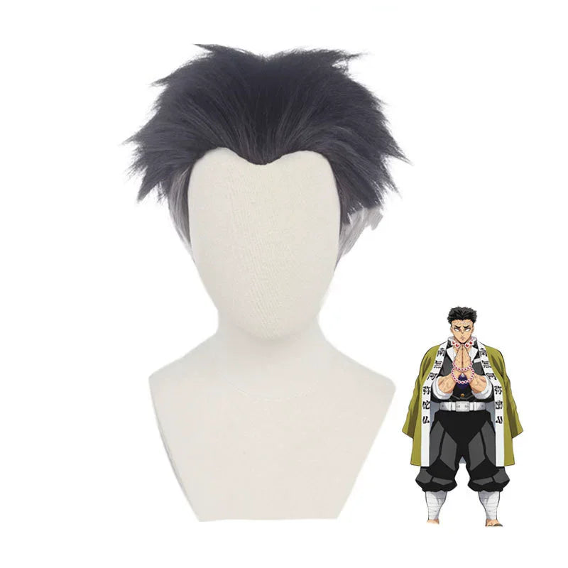 Himejima Gyomei cosplay costume featuring a detailed wig and outfit for anime fans