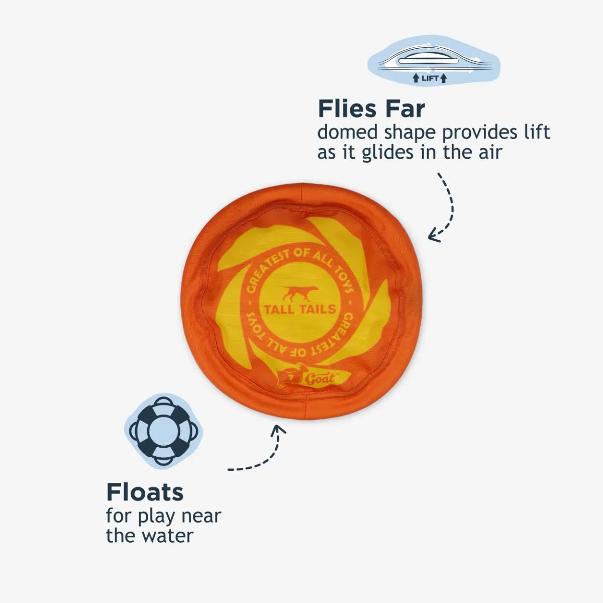 Tall Tails Goat Flyer 7Inch