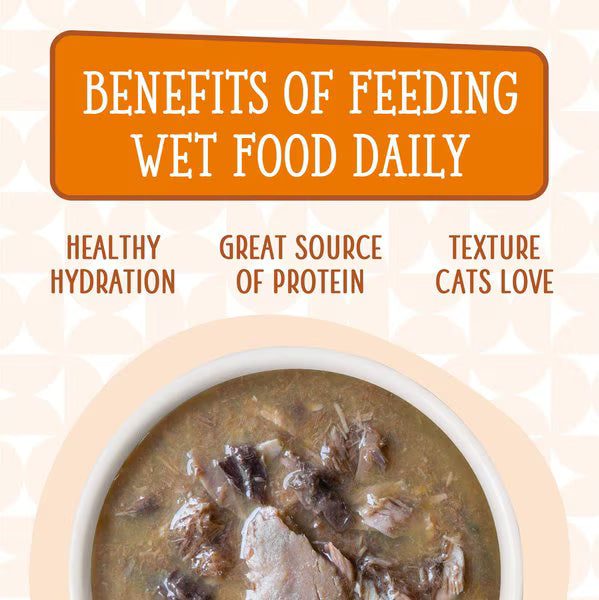 Weruva Cats in the Kitchen Pumpkin Jack Splash Tuna in Pumpkin Soup Grain-Free Cat Food Pouches, 3-oz pouch, case of 12
