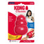 KONG Classic Dog Toy in red durable natural rubber for chewing chasing and fetching large size