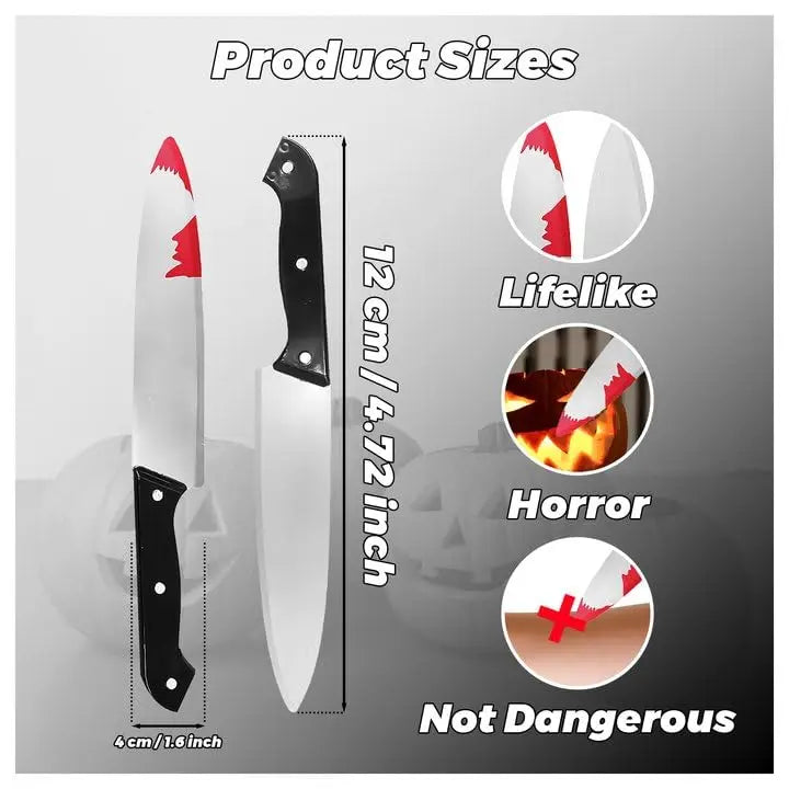 Lifelike Michael Myers kids costume knife in horror design, perfect for Halloween fun