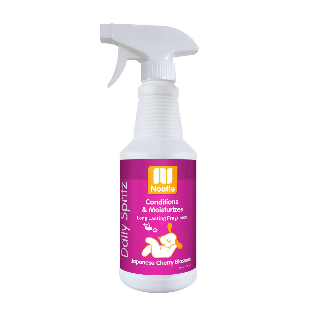 Nootie Daily Spritz Dog Fragrance Spray in Japanese Cherry Blossom for long lasting dog fragrance spray