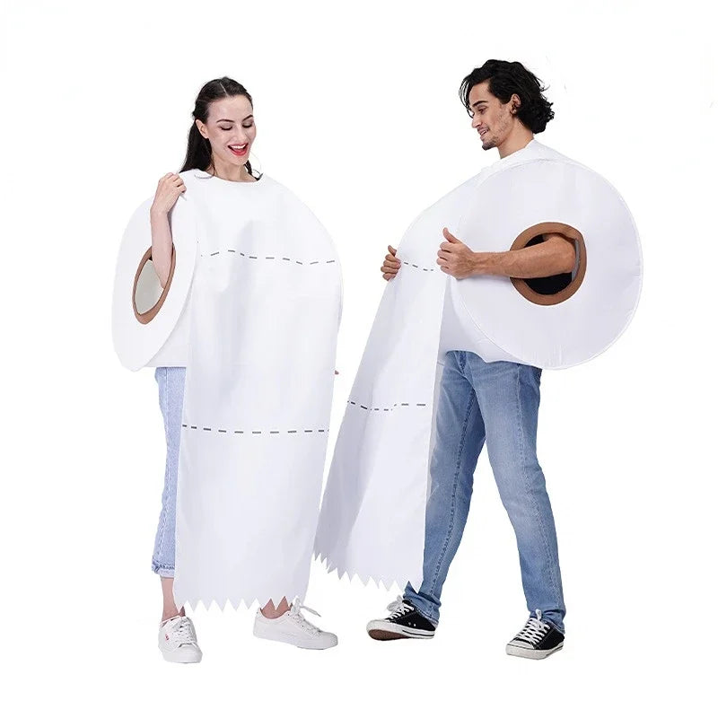 Fun party tissue roll dress up set for playful costumes and hilarious events
