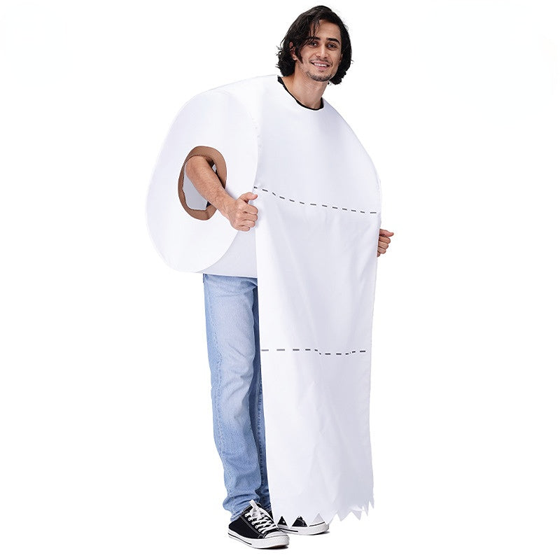 Party tissue roll dress up set that features a fun and quirky design for costume parties