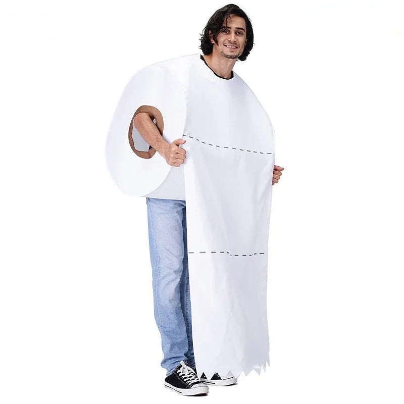 Fun party tissue roll dress up set for creative costumes and playful events
