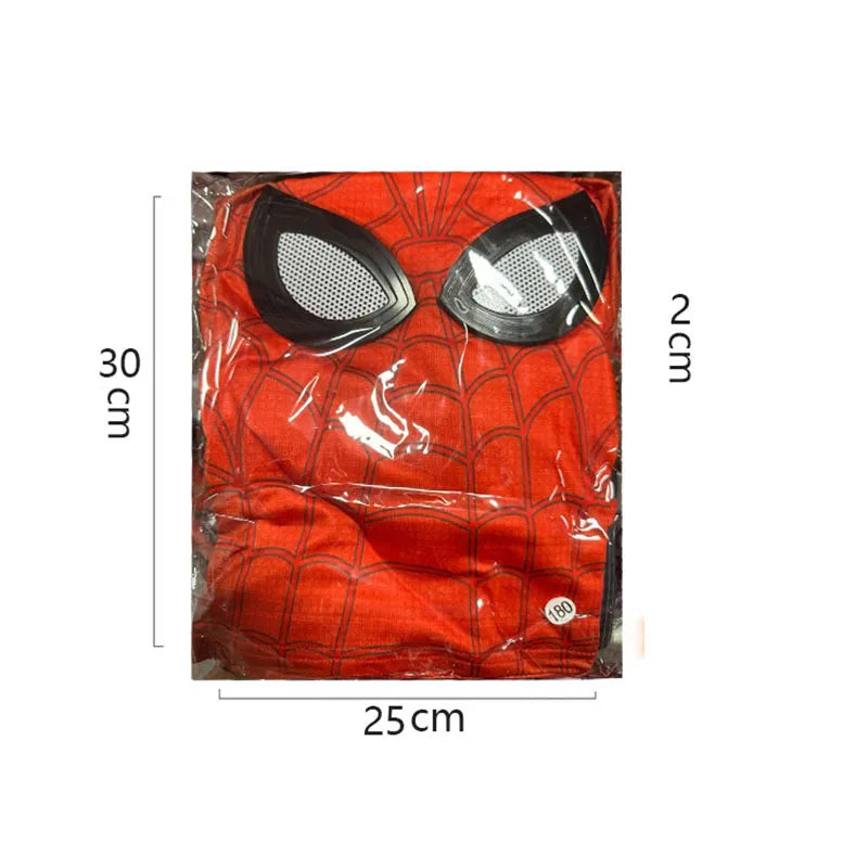 Zoomies & Co Spiderman Halloween costume featuring vibrant red design with iconic spider patterns