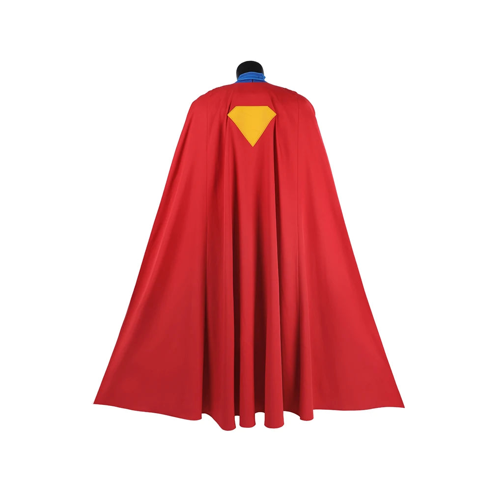 Zoomies & Co Red Superhero Cape with Iconic Yellow Emblem for Kids' Dress-Up Play