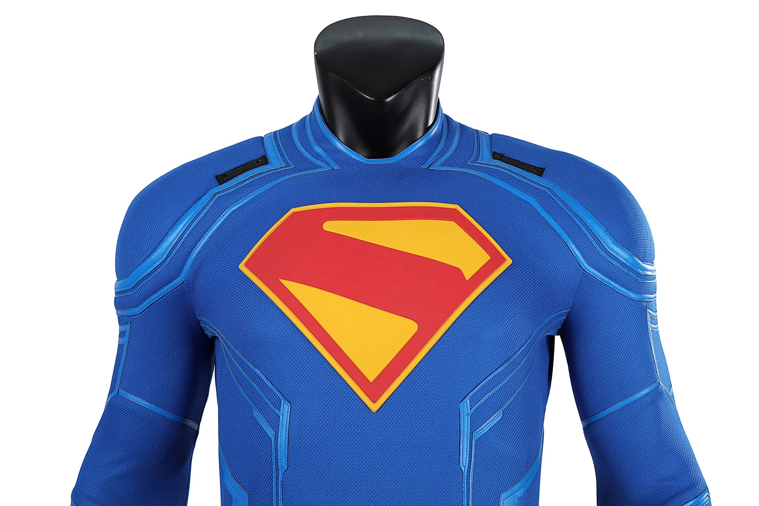 Zoomies & Co Superman Costume Shirt with Bold S Logo Ideal for Superhero Dress-Up
