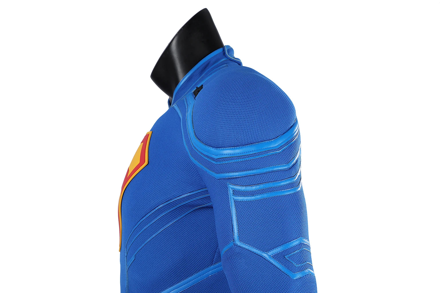 Zoomies & Co Superhero Costume Shirt in Blue with Iconic Logo and Detailed Design