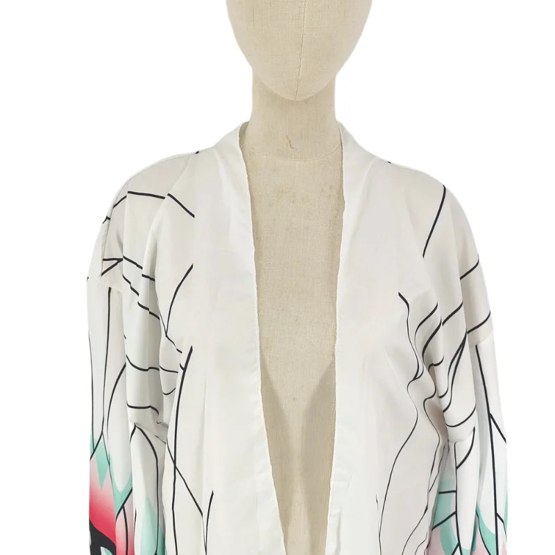 Kochou Shinobu cosplay kimono cardigan featuring elegant designs and lightweight fabric for anime fans