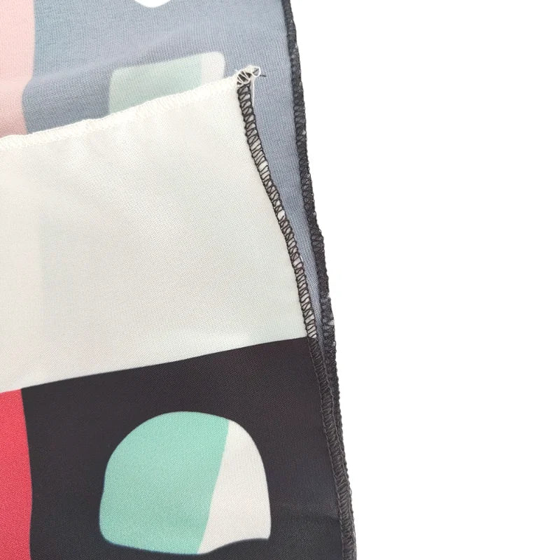 Kochou Shinobu cosplay kimono cardigan with colorful abstract patterns from Zoomies & Co
