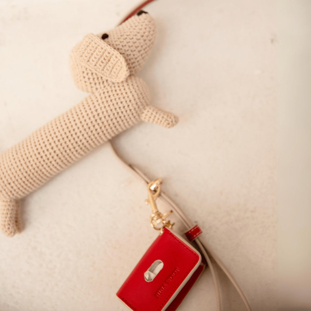 Waste Bag Holder - Vegan Leather - Bag Dispenser