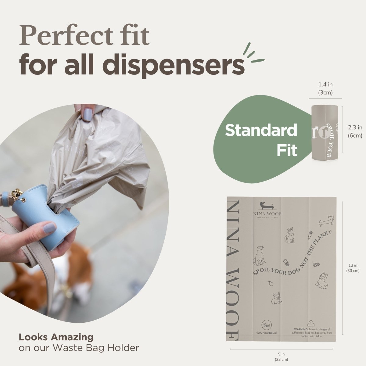 Waste Bags - Biodegradable and Compostable