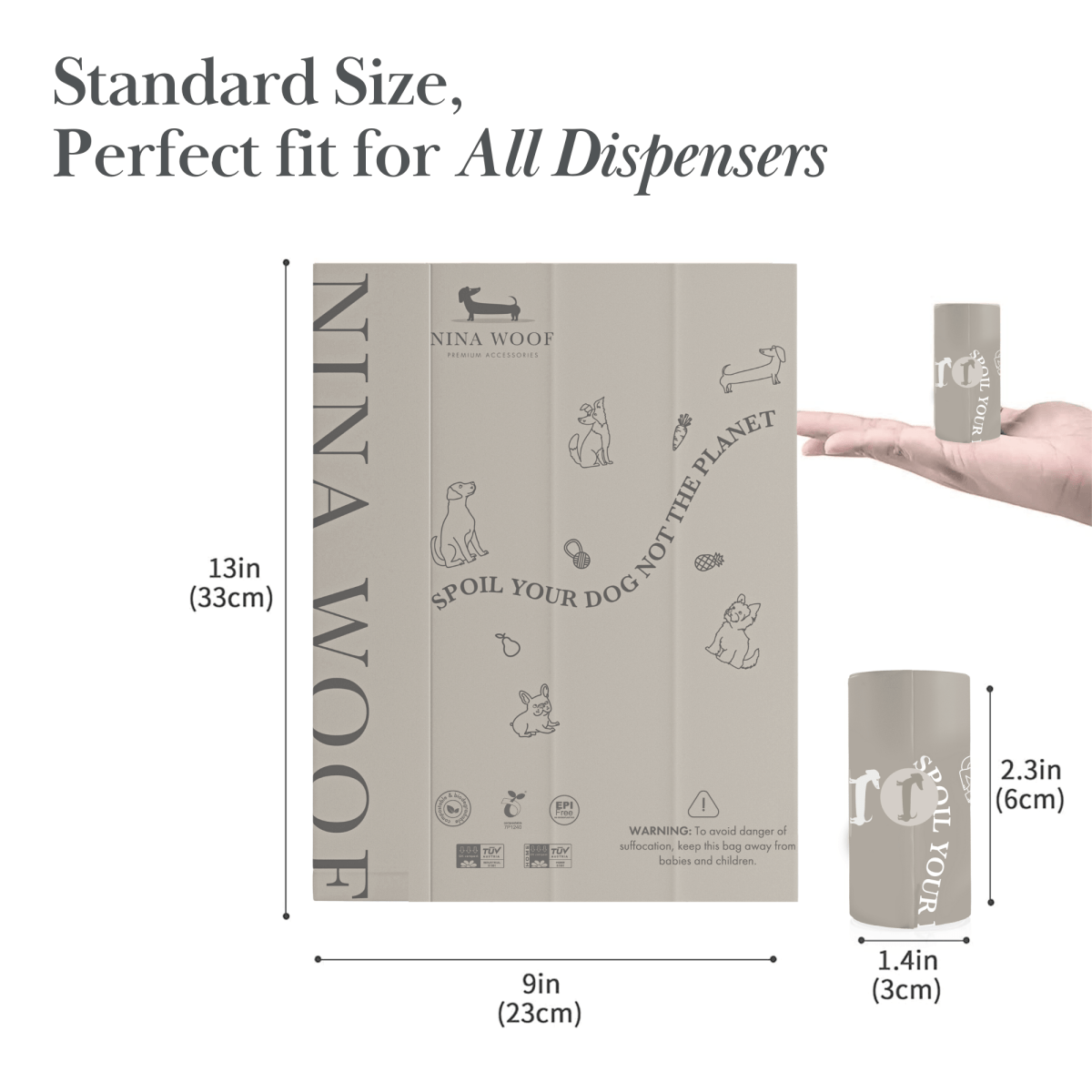 Waste Bags - Biodegradable and Compostable